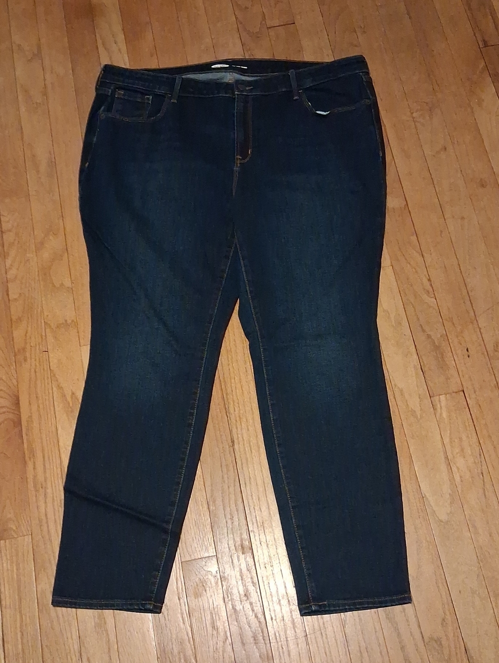 old navy pop icon skinny jeans womens plus size 20 ankle mid rise pants ln!!